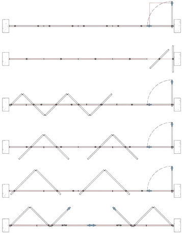 frameless glass wall configuration option